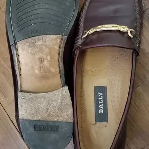 Bally Kauai Leather Slip-On Loafers Bally | Shoes | Bally Kauai Mens 95 Brown Leather  main image 2